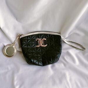 Juicy Couture make up cosmetic bag pouch woth mirror